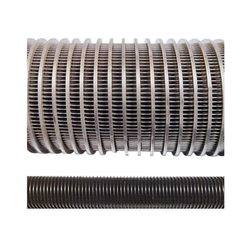 How to control the vibration frequency of the screen drum during dry and wet separation?